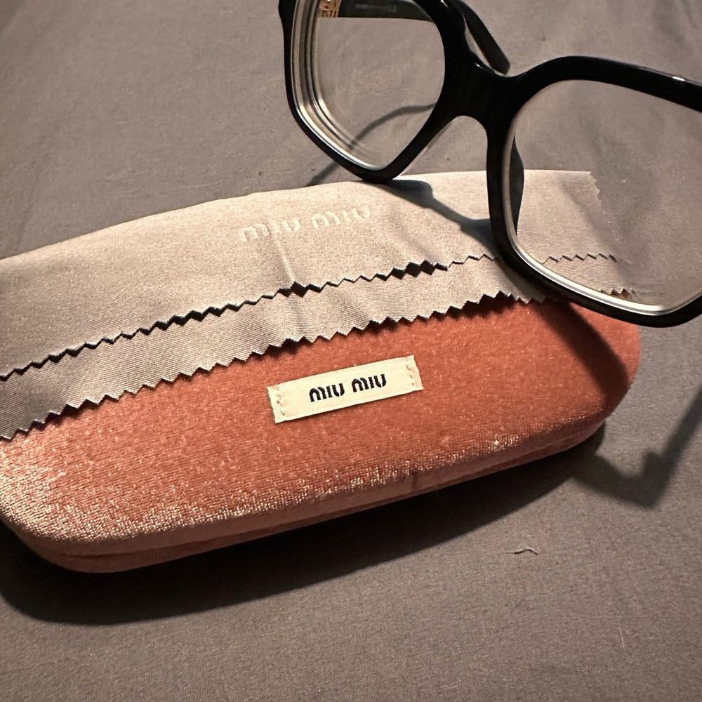Miu Miu Eyeglasses & Case